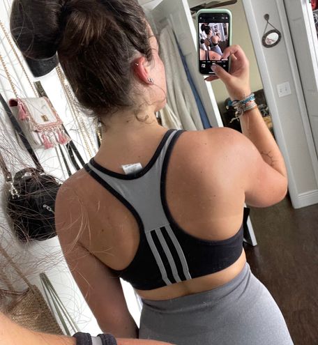 Adidas Black Sports Bra Size M - $27 - From Ashley