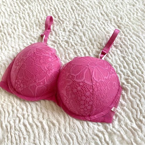 Victoria's Secret Lace Push Up Bra Size 32DD