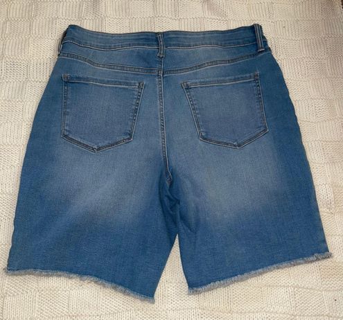 Women's Nine West Slimming Pocket High-Waisted Bermuda Shorts