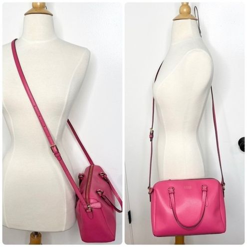 Coach Peyton Bennet Mini Satchel Pomegranate Barbie Pink Leather Crossbody  Bag - $62 - From Emmie