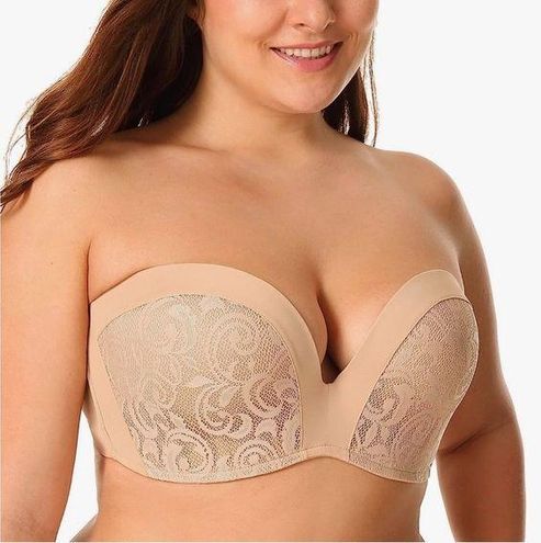 (Delimira) Strapless Bra - 36 D Size undefined - $13 - From Hannah