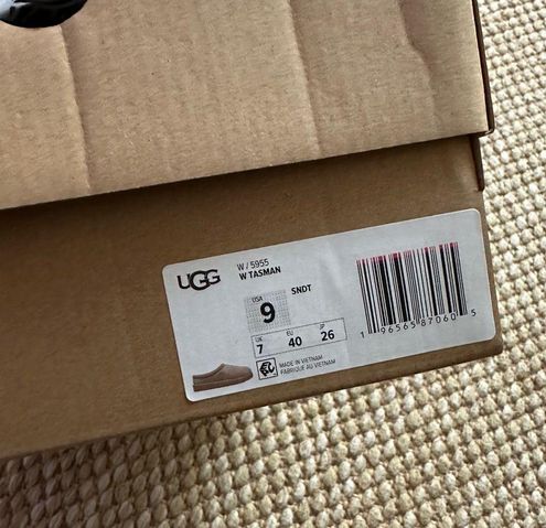 UGG, Shoes, Ugg Tasman Slippers Sand Tnl New In Box