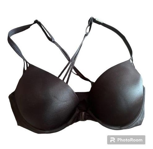 Victoria's Secret Very Sexy Push-up Pigeonnant Bra Black Size 34D