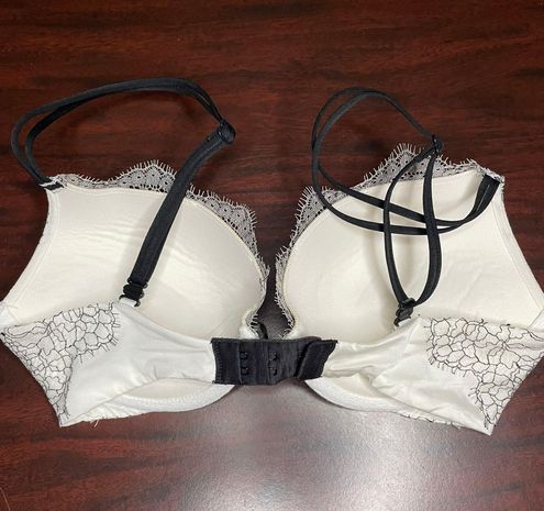 Victoria's Secret Very Sexy Push-Up Lace Bra Size 32D White - $13 - From  Hailey