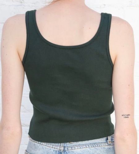 Brandy Melville Green Tank Top - $13 New With Tags - From Kylie