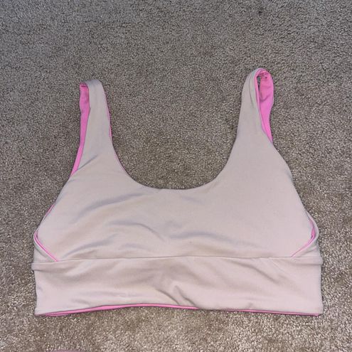 Cotton On XL Reversible Pink and tan Sports bra - $15 (53% Off Retail) New  With Tags - From Susan