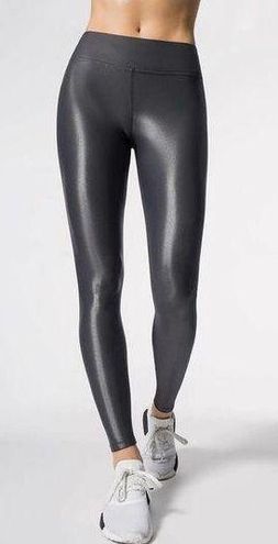 Carbon 38 Mid Rise Full-length Leggings Yoga Takara Shine Charcoal