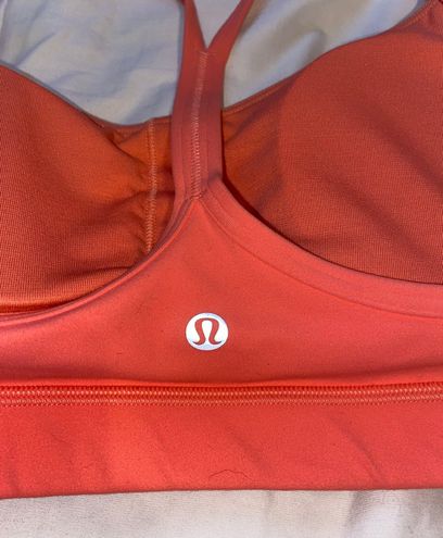 Coral Sports Bra Pink