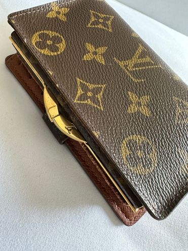 Louis Vuitton Monogram Viennois Bifold Kisslock Wallet