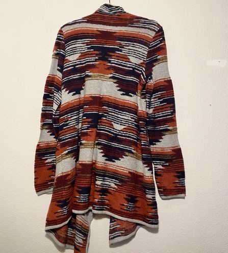 AZTEC DRAPE CARDIGAN