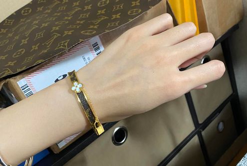 Louis Vuitton Crazy In Lock Bracelet in Brown