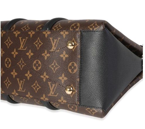 Louis Vuitton Soufflot Tote Monogram Canvas with Leather MM Noir, New -  $2466 - From Jeneration