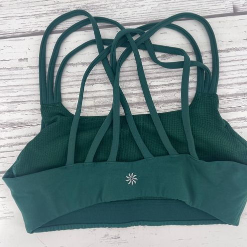 Athleta Hyper Focus Sports Bra Green Size XS - $20 - From Resell