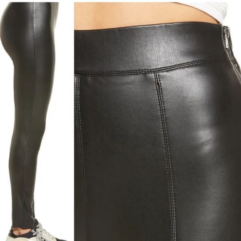 Topshop Faux Leather Pants Leggings Size 4 - $23 - From StyleBy