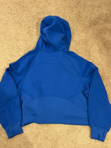 Lululemon Blazer Blue Tone Quarter Zip Scuba Hoodie Size 1X