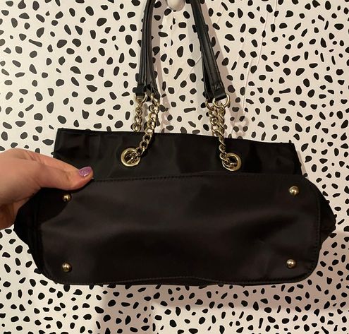 Calvin Klein Hailey black and gold chain shoulder bag purse - $44 (75% Off  Retail) - From Afton