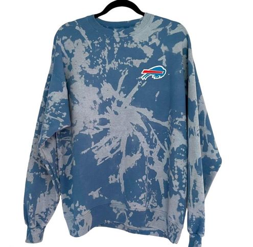 Buffalo Bills Tie Dye Crewneck Sweatshirt Buffalo Bills 