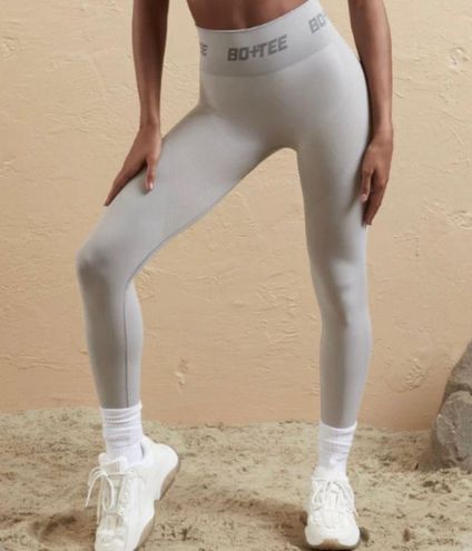 Bo + Tee Brand New Stronger High Waist Leggings Silver - $28 (42% Off  Retail) New With Tags - From Daniela