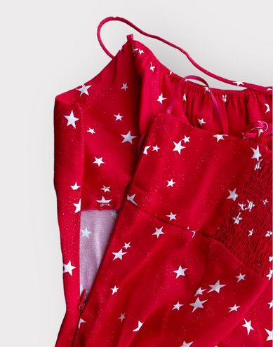 Zara, Tops, Zara Red Polka Dot Shirt Blouse Nwot