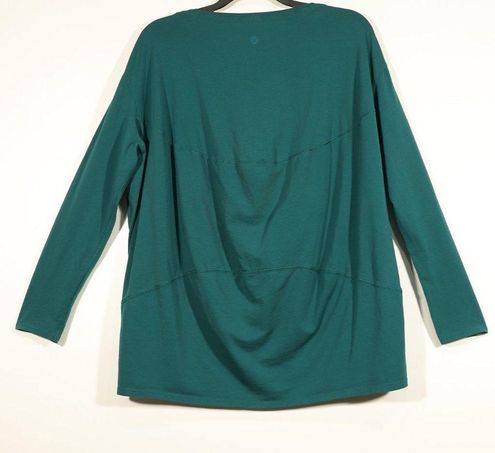 Lululemon EUC Long Sleeve Shirt in Teal Size M - $56 - From