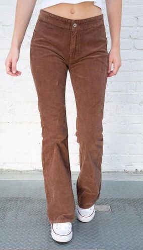 Brandy Melville Aliyah Corduroy Pants Brown - $40 New With Tags - From Ava