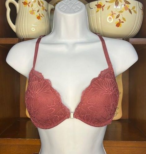 Gilly Hicks Lightly Lined Plunge Bra Dusty Rose 34D Multiple Size 34 D -  $12 - From Kim