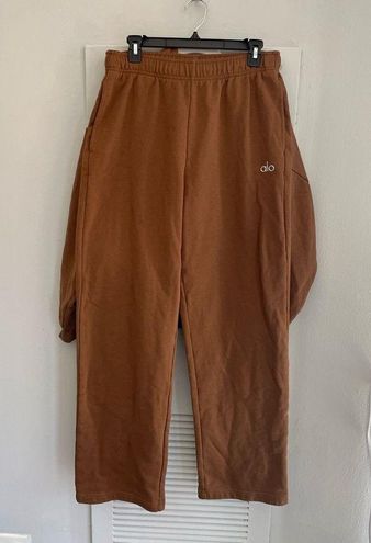 Alo Yoga ALO Accolade Hoodie & Sweatpants in Cinnamon Brown M Size M - $190  - From Chloe