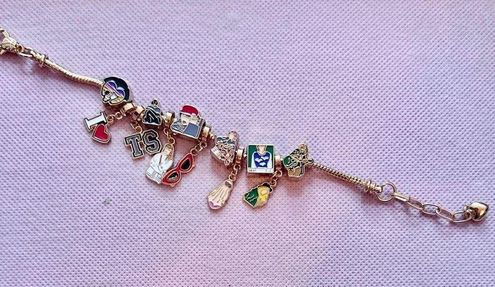 Taylor Swift Themed charm bracelet Eras Tour, 1989, Red, Midnights