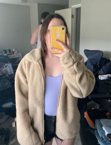 teddy jacket brandy melville