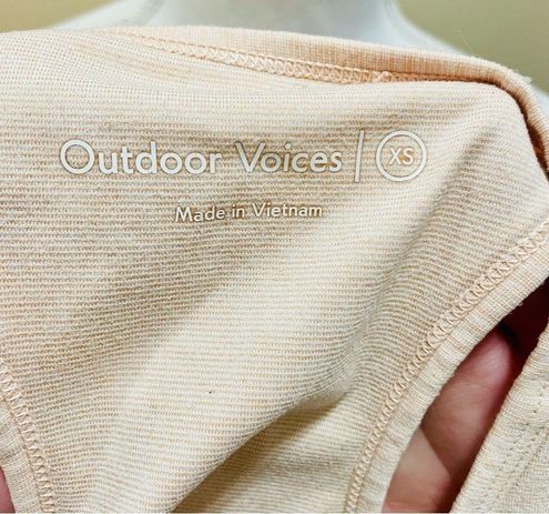 Outdoor Voices Light Pink Sports Bra XS X-Small - $23 - From Bethany