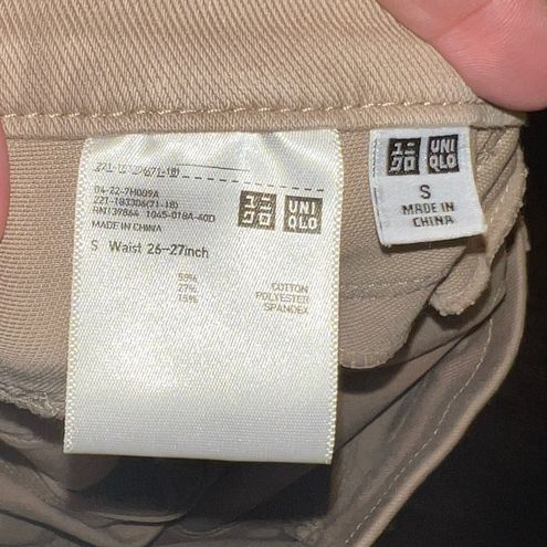 Uniqlo Women's Beige Pull On Stretchy Jeggings Size S - $10 - From