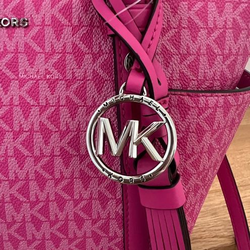 Michael Kors, Bags, Michael Kors Sullivan Small Convertible Top Zip Tote  In Cerise