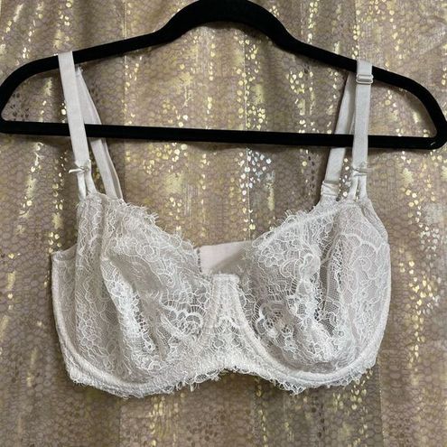 Victoria's Secret White Lace Dream Angels Push Up Without Padding