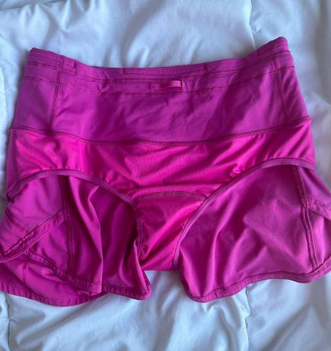 Lululemon Sonic Pink Speed Up Shorts Size 4 - $40 (41% Off Retail) - From  Haley