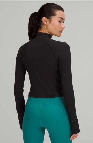 Lululemon It's Rulu Run Cropped Half-Zip Long Sleeve Pullover Size