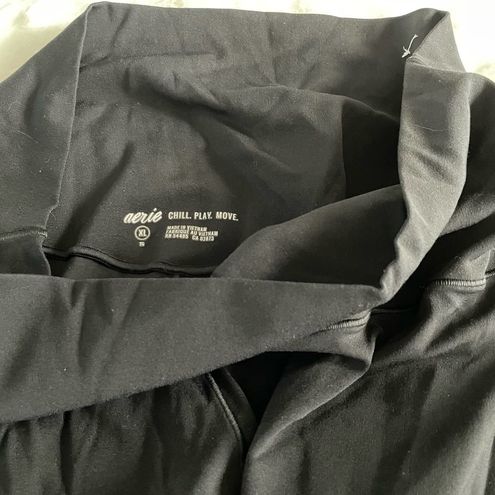 Aerie high waisted black leggings size extra large XL - $28 - From Bailey