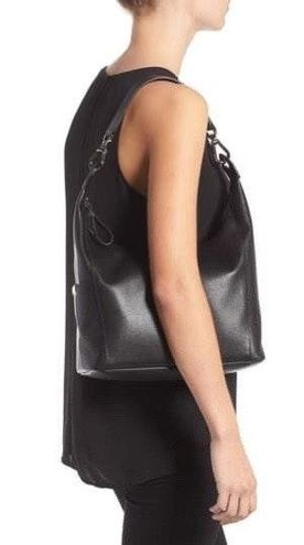 Longchamp Le Foulonné M Hobo bag Black - Leather