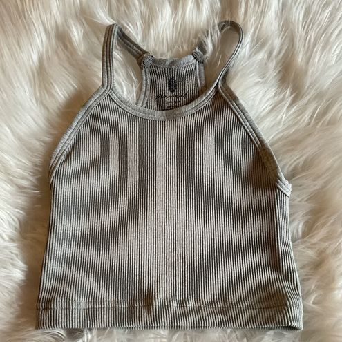 Buy Free People Happiness Runs Convertible Tank - Heather Grey At 25% Off