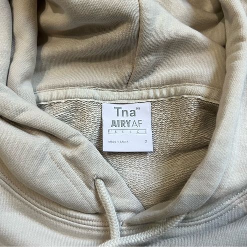 Tna AIRY FLEECE BOYFRIEND CROPPED HOODIE