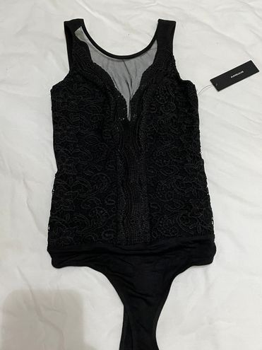 Lulus Cali Cantina Black Lace Bodysuit Size XS - $16 (63% Off Retail) New  With Tags - From Celina