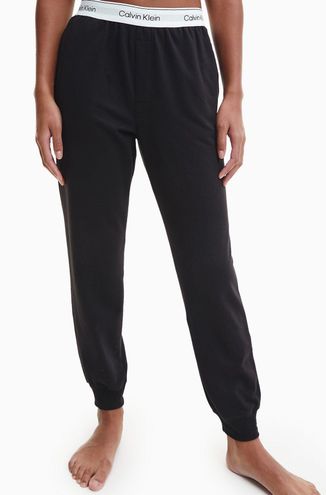 Calvin Klein Modern Cotton Black Womens Jogger Pants