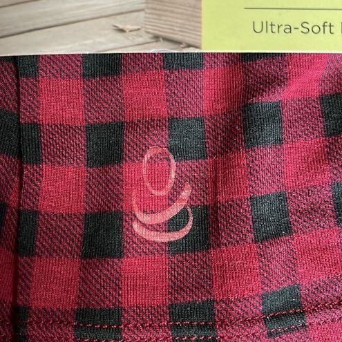 Cuddl Duds Softwear with stretch high waisted leggings XS NWT REDCHECK -  $18 New With Tags - From Gayle