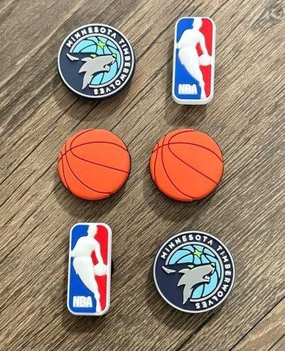 Timberwolves Croc Charms