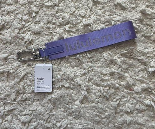 Lululemon Dark Lavender/ White Opal Never Lost Keychain - $30 New