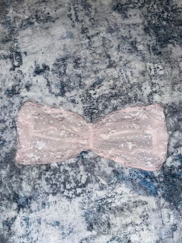 Free People Intimately Lace Bandeau Bra Pink - $10 - From Peyton