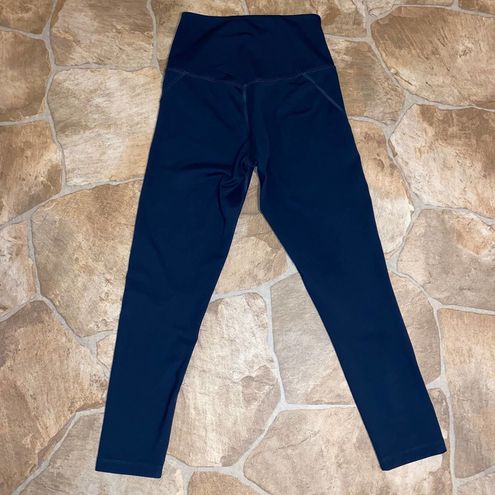 Girlfriend Collective High Rise Compression Navy Blue 7/8 Athletic Leggings  XS - $45 - From Tallulahs