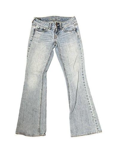 AE High-Waisted Artist® Flare Jean, Coldwater Rinse, American Eagle  Outfitters