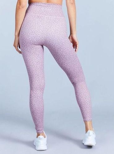 Signature Scrunch Ankle Length Leggings - Snow Leopard