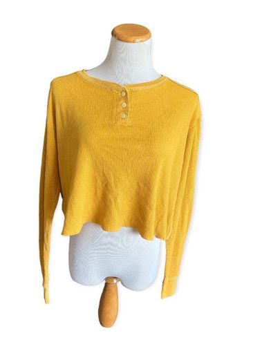 Wild Fable NWT Womens Thermal Waffle Knit Crop Top - Sz XXL - $12 (72% Off  Retail) New With Tags - From Amber