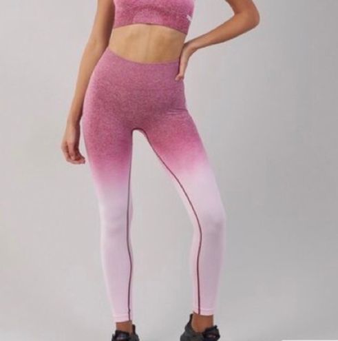 Gymshark Adapt Ombré Seamless Leggings Pink - $20 (66% Off Retail